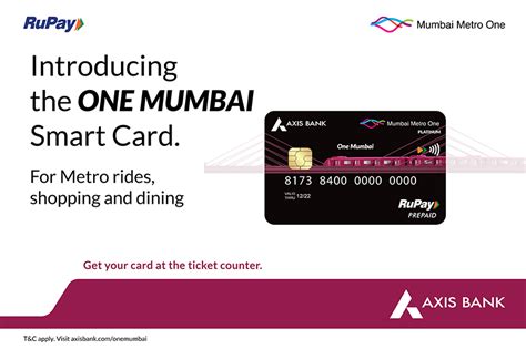 one mumbai smart card|Mumbai Metro One Axis Bank and RuPay launch ONE MUMBAI .